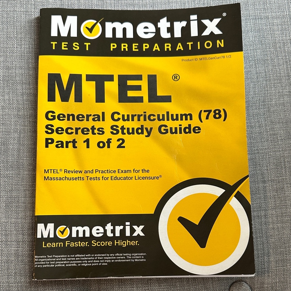 Mometrix MTEL Study Guide Book